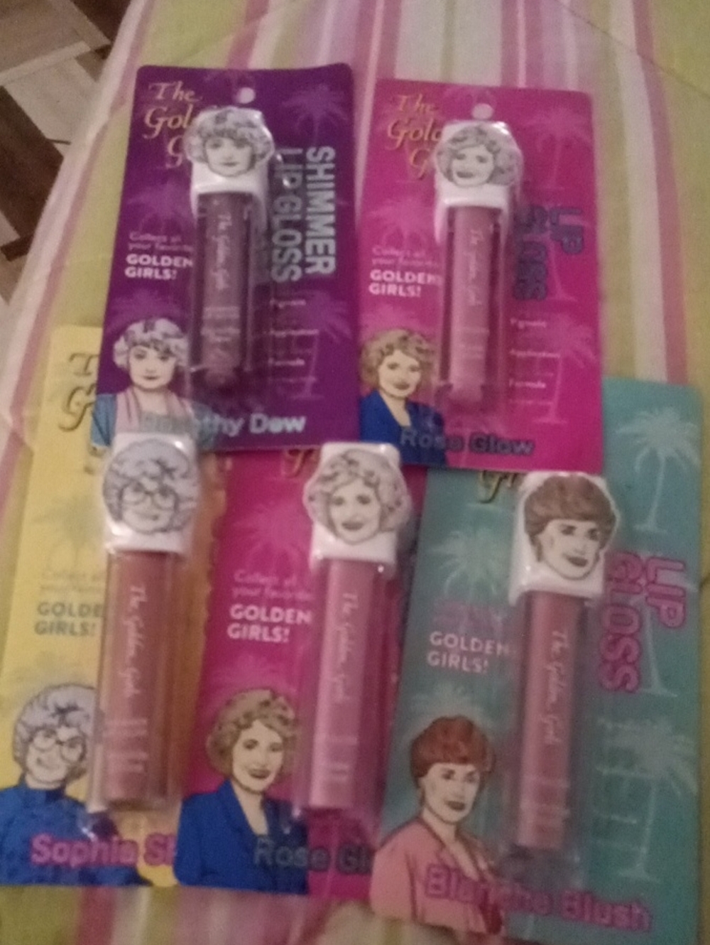 Shimmer Lip Gloss Set - Pink Variety